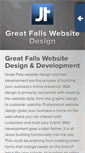 Mobile Screenshot of greatfallswebsitedesign.com
